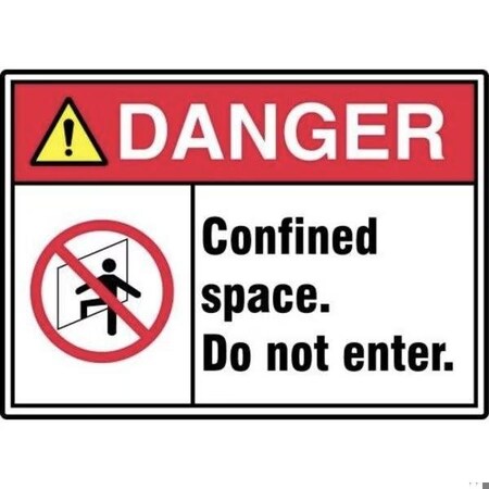 Accuform OSHA DANGER SAFETY SIGNTHIS FRMEQM087VS FRMEQM087VS